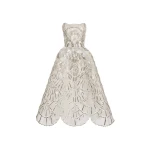 Oscar de la Renta Sequin & Crystal Scallop Embroidered Gown - Oscar de la Renta Dresses - American Couture - Shop at Coveti
