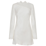 Shona Joy Allegra Lace Panelled Mini Dress - Shona Joy Dresses - Australian Designer Fashion at Coveti