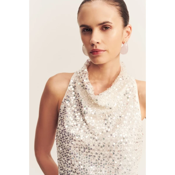 Shona Joy Asteri High Cowl Mini Dress - Shona Joy Dresses - Australian Designer Fashion at Coveti