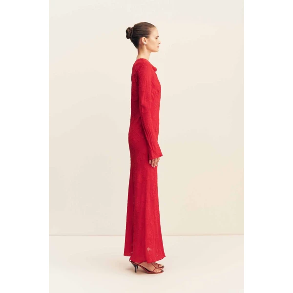 Shona Joy Bowery Long Sleeve Maxi Dress - Shona Joy Dresses - Australian Designer Fashion at Coveti