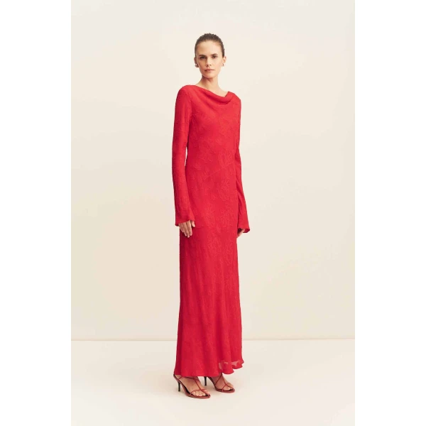 Shona Joy Bowery Long Sleeve Maxi Dress - Shona Joy Dresses - Australian Designer Fashion at Coveti