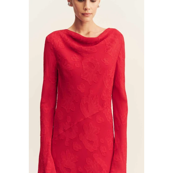 Shona Joy Bowery Long Sleeve Maxi Dress - Shona Joy Dresses - Australian Designer Fashion at Coveti