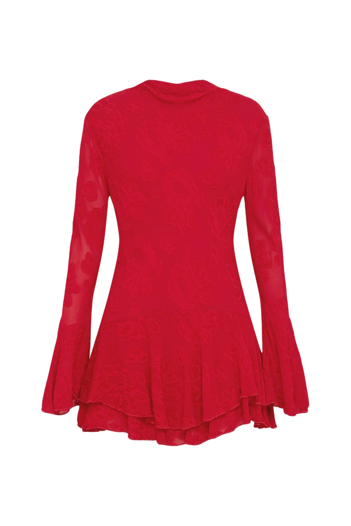 Shona-Joy-Bowery-Long-Sleeve-Ruffle-Mini-Dress-coveti94152_nobg Shona Joy Bowery Long Sleeve Ruffle Mini Dress - Shona Joy Dresses - Australian Designer Fashion at Coveti