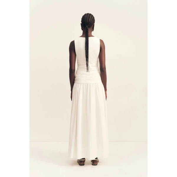 Shona Joy Campbell Gathered Maxi Dress - Shona Joy Dresses - Australian Designer Fashion at Coveti