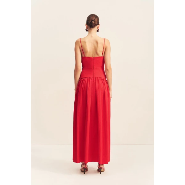 Shona Joy Campbell Square Neck Maxi Dress - Shona Joy Dresses - Australian Designer Fashion at Coveti