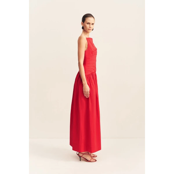 Shona Joy Campbell Square Neck Maxi Dress - Shona Joy Dresses - Australian Designer Fashion at Coveti
