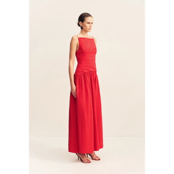 Shona Joy Campbell Square Neck Maxi Dress - Shona Joy Dresses - Australian Designer Fashion at Coveti