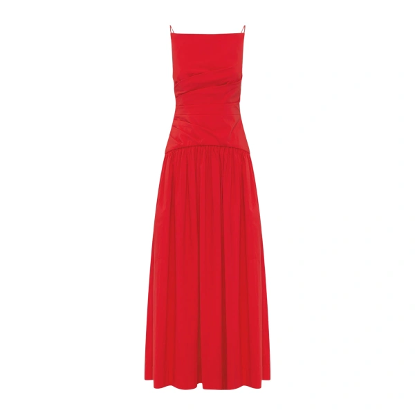 Shona Joy Campbell Square Neck Maxi Dress