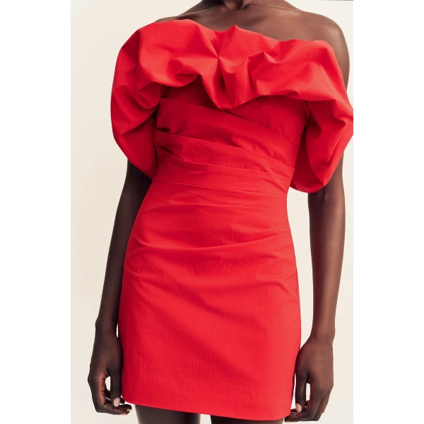 Shona Joy Campbell Strapless Bubble Mini Dress - Shona Joy Dresses - Australian Designer Fashion at Coveti