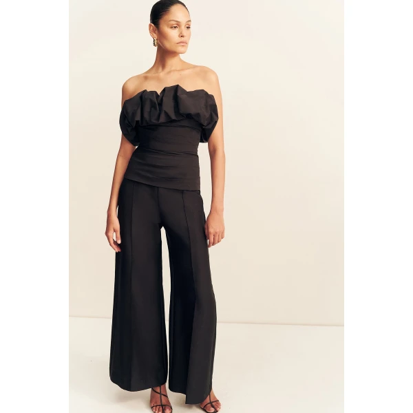 Shona Joy Campbell Strapless Bubble Top - Shona Joy Tops - Australian Designer Fashion at Coveti