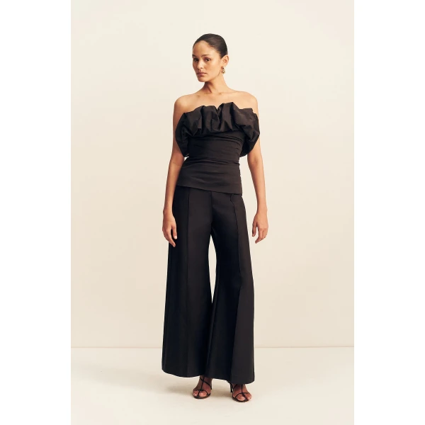 Shona Joy Campbell Strapless Bubble Top - Shona Joy Tops - Australian Designer Fashion at Coveti