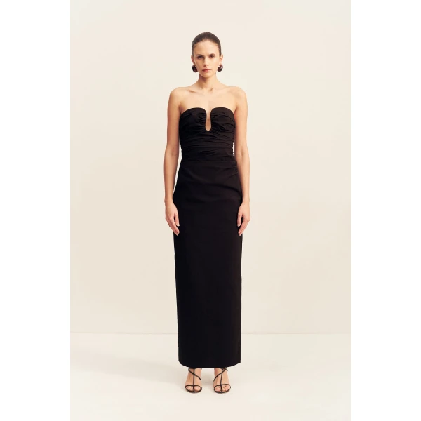 Shona Joy Campbell Strapless U Wire Maxi Dress - Shona Joy Dresses - Australian Designer Fashion at Coveti