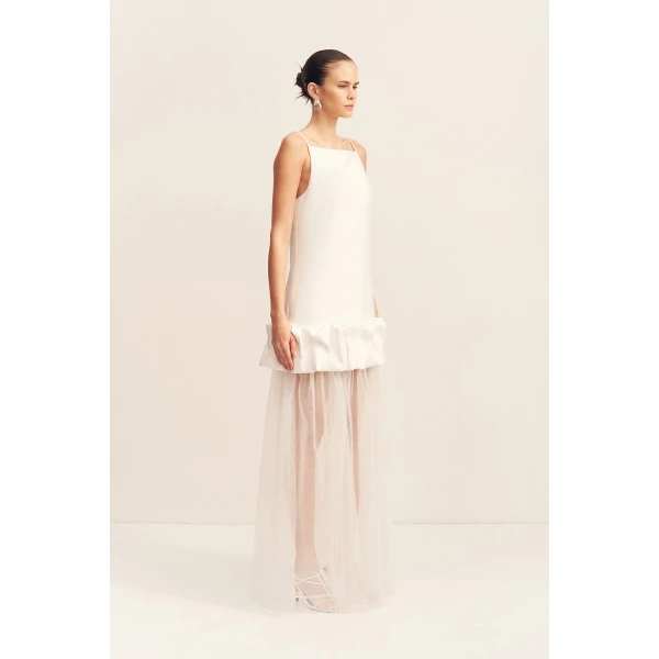 Shona Joy Halo Sheer Maxi Skirt - Shona Joy Skirts - Australian Designer Fashion at Coveti