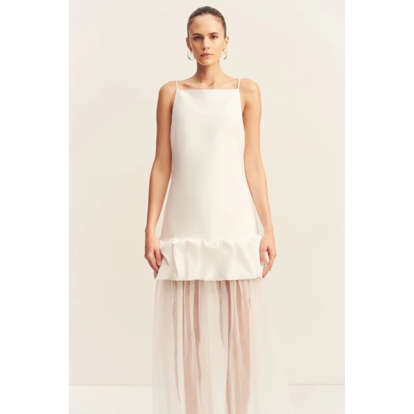 Shona Joy Halo Sheer Maxi Skirt - Shona Joy Skirts - Australian Designer Fashion at Coveti