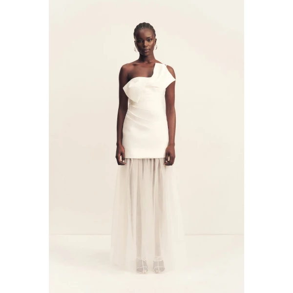 Shona Joy Halo Sheer Maxi Skirt - Shona Joy Skirts - Australian Designer Fashion at Coveti