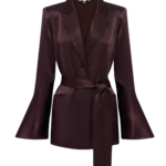 Shona Joy La Lune Flared Sleeve Belted Blazer - Shona Joy Jackets - Australian Designer Fashion at Coveti
