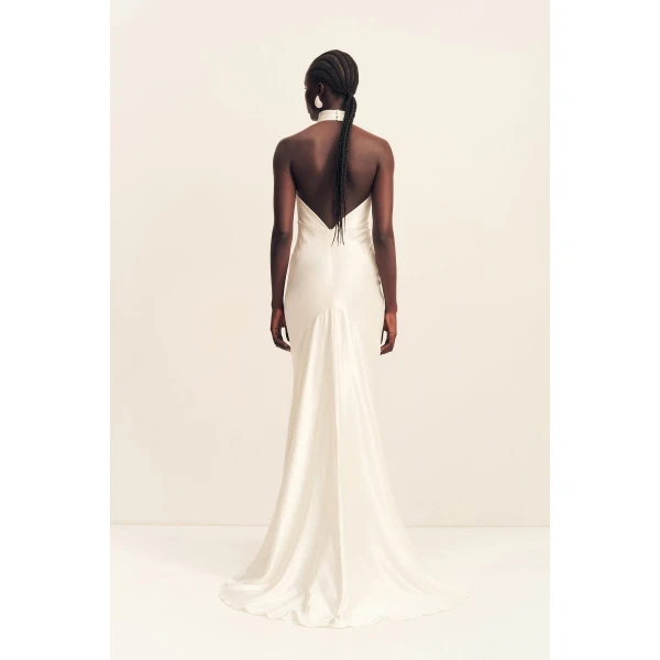 Shona Joy La Lune High Cowl Open Back Gown - Shona Joy Dresses - Australian Designer Fashion at Coveti