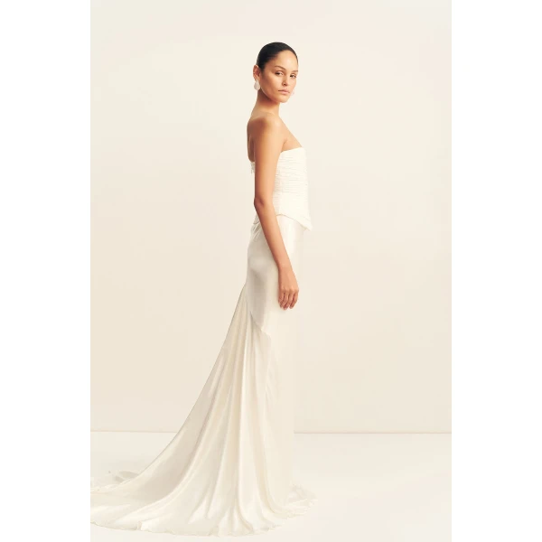 Shona Joy La Lune High Waist Maxi Skirt - Shona Joy Skirts - Australian Designer Fashion at Coveti