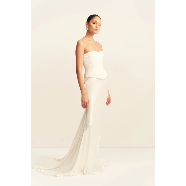 Shona Joy La Lune High Waist Maxi Skirt - Shona Joy Skirts - Australian Designer Fashion at Coveti