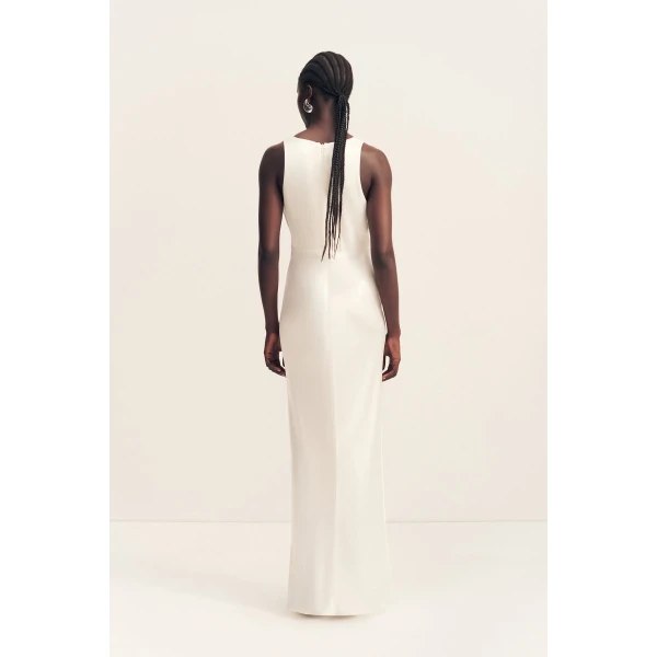 Shona Joy La Lune Low Twist Maxi Dress - Shona Joy Dresses - Australian Designer Fashion at Coveti