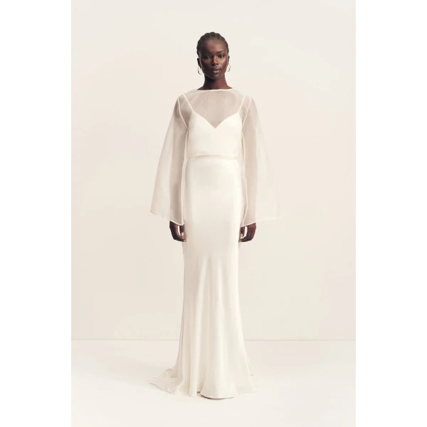 Shona Joy Lia Silk Wrap Top - Shona Joy Tops - Australian Designer Fashion at Coveti
