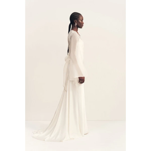 Shona Joy Lia Silk Wrap Top - Shona Joy Tops - Australian Designer Fashion at Coveti