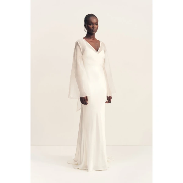 Shona Joy Lia Silk Wrap Top - Shona Joy Tops - Australian Designer Fashion at Coveti
