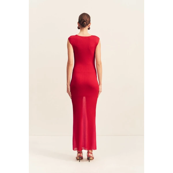 Shona Joy Rohe Cap Sleeve Midi Dress - Shona Joy Dresses - Australian Designer Fashion at Coveti