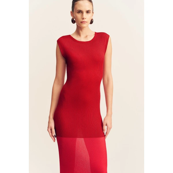 Shona Joy Rohe Cap Sleeve Midi Dress - Shona Joy Dresses - Australian Designer Fashion at Coveti