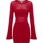 Shona Joy Rohe Long Sleeve Mini Dress - Shona Joy Dresses - Australian Designer Fashion at Coveti