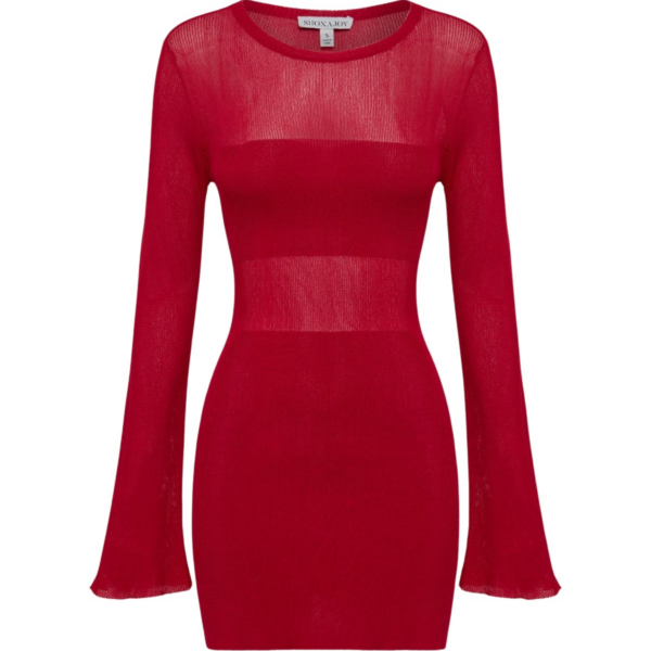 Shona Joy Rohe Long Sleeve Mini Dress - Shona Joy Dresses - Australian Designer Fashion at Coveti