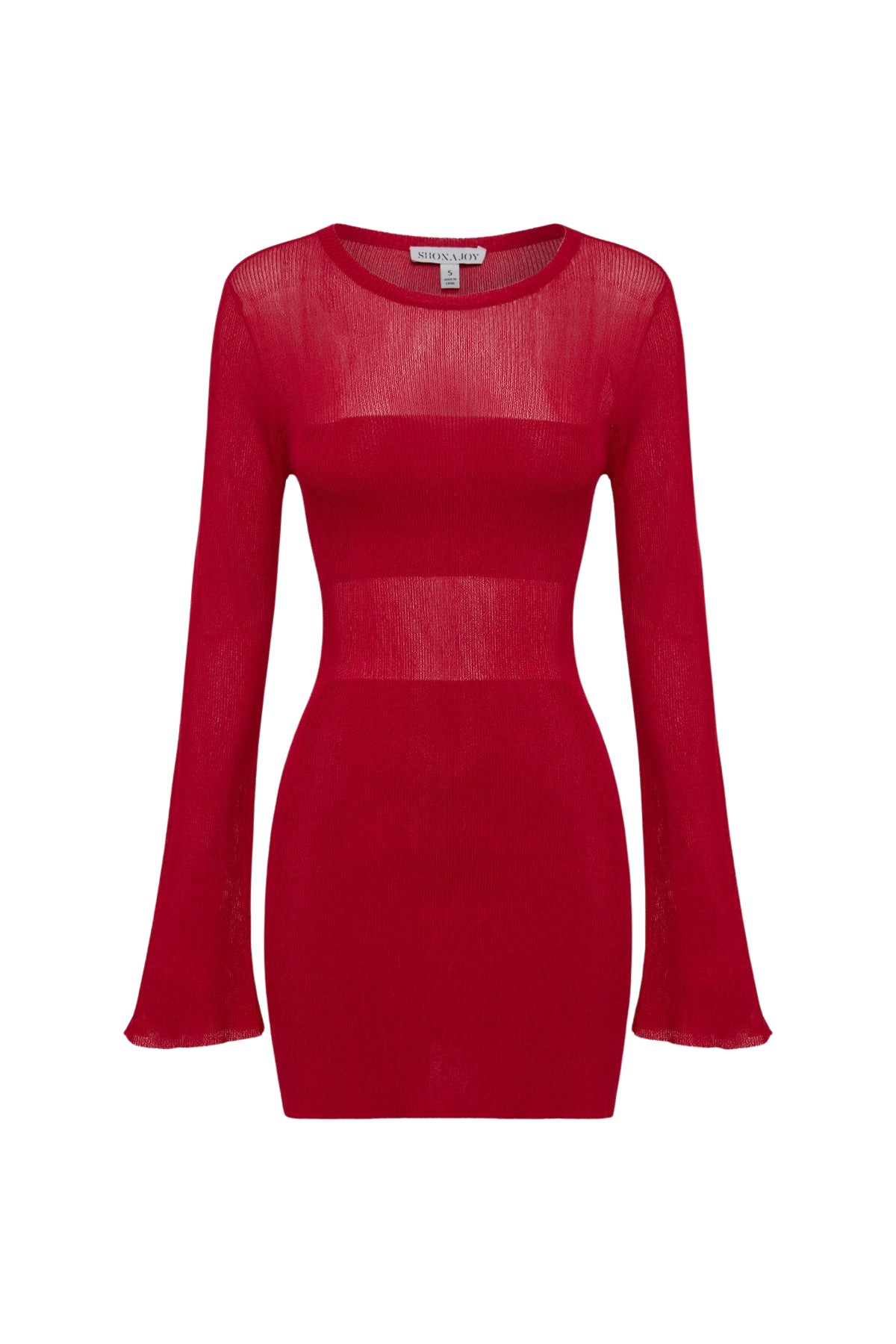 Shona-Joy-Rohe-Long-Sleeve-Mini-Dress-coveti22034_nobg Shona Joy Rohe Long Sleeve Mini Dress - Shona Joy Dresses - Australian Designer Fashion at Coveti