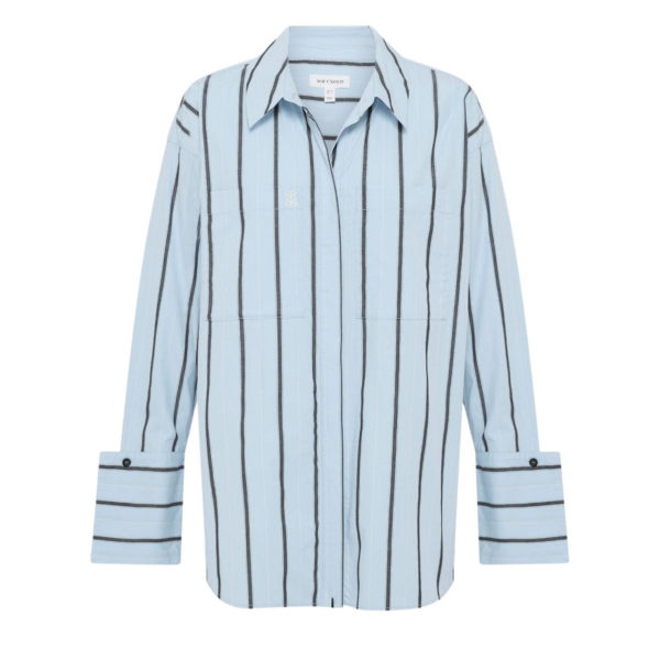 Shona Joy Saxon Oversized Shirt - Shona Joy Tops - Australian Designer Fashion at Coveti