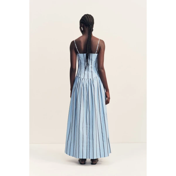 Shona Joy Saxon Panelled Bustier Maxi Dress - Shona Joy Dresses - Australian Designer Fashion at Coveti