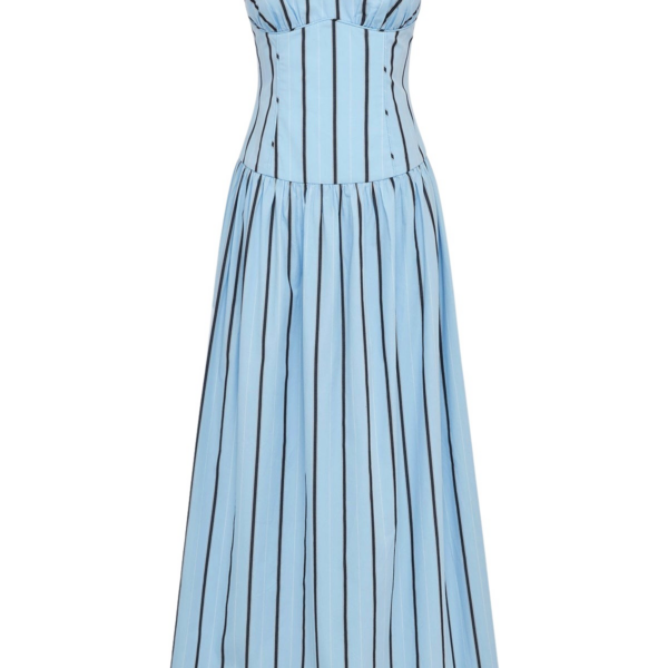 Shona Joy Saxon Panelled Bustier Maxi Dress - Shona Joy Dresses - Australian Designer Fashion at Coveti