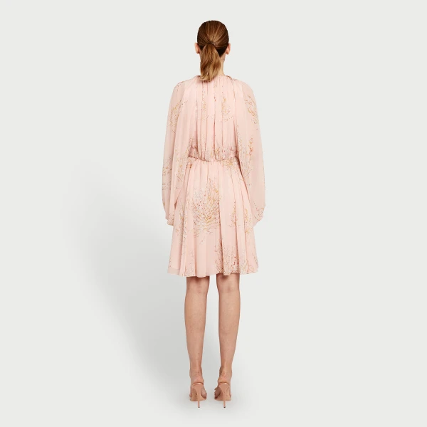 Giambattista Valli Short Pink Silk Wrap Dress - Giambattista Valli Dresses - Romantic Couture - Shop at Coveti