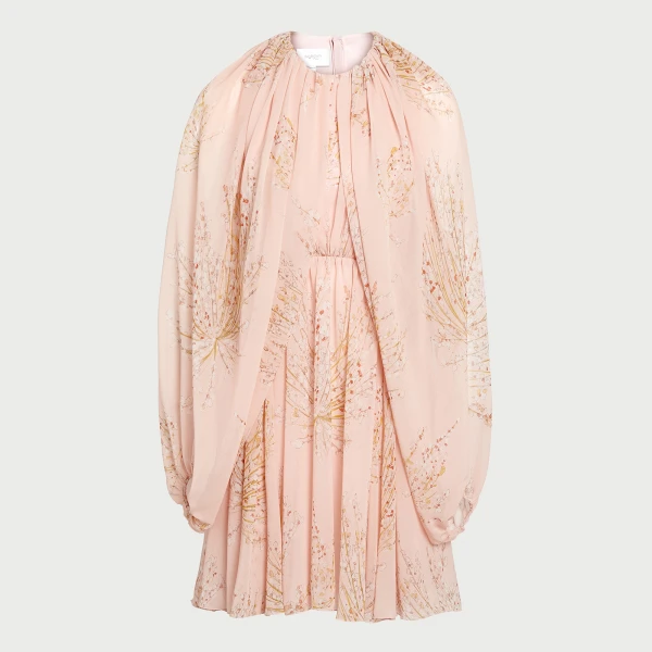 Giambattista Valli Short Pink Silk Wrap Dress - Giambattista Valli Dresses - Romantic Couture - Shop at Coveti