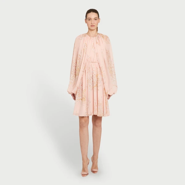 Giambattista Valli Short Pink Silk Wrap Dress - Giambattista Valli Dresses - Romantic Couture - Shop at Coveti