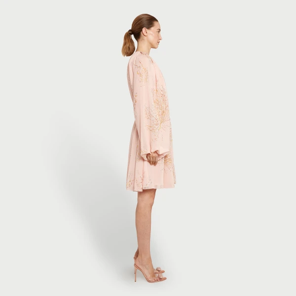 Giambattista Valli Short Pink Silk Wrap Dress - Giambattista Valli Dresses - Romantic Couture - Shop at Coveti