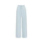 Oscar de la Renta Silk Georgette Drawstring Pant - Oscar de la Renta Pants - American Couture - Shop at Coveti