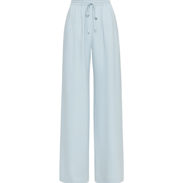 Oscar de la Renta Silk Georgette Drawstring Pant - Oscar de la Renta Pants - American Couture - Shop at Coveti