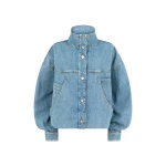 The Attico Sky Blue Bomber - The Attico Jackets - Designed by Gilda Ambrosio & Giorgia Tordini - Shop at Coveti