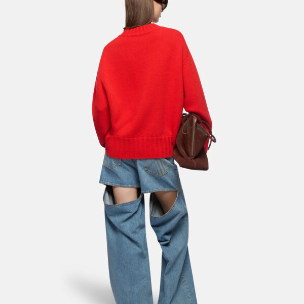 The Attico Sky Blue Long Pant - The Attico Pants - Designed by Gilda Ambrosio & Giorgia Tordini - Shop at Coveti
