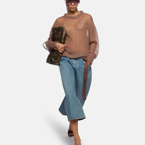 The Attico Sky Blue Long Pant - The Attico Pants - Designed by Gilda Ambrosio & Giorgia Tordini - Shop at Coveti
