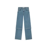 The Attico Sky Blue Long Pant - The Attico Pants - Designed by Gilda Ambrosio & Giorgia Tordini - Shop at Coveti