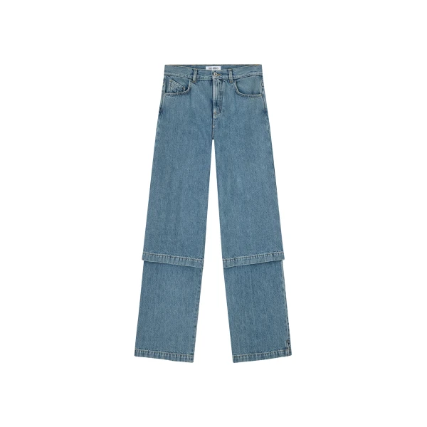 The Attico Sky Blue Long Pant
