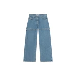 The Attico Sky Blue Long Pant - The Attico Pants - Designed by Gilda Ambrosio & Giorgia Tordini - Shop at Coveti