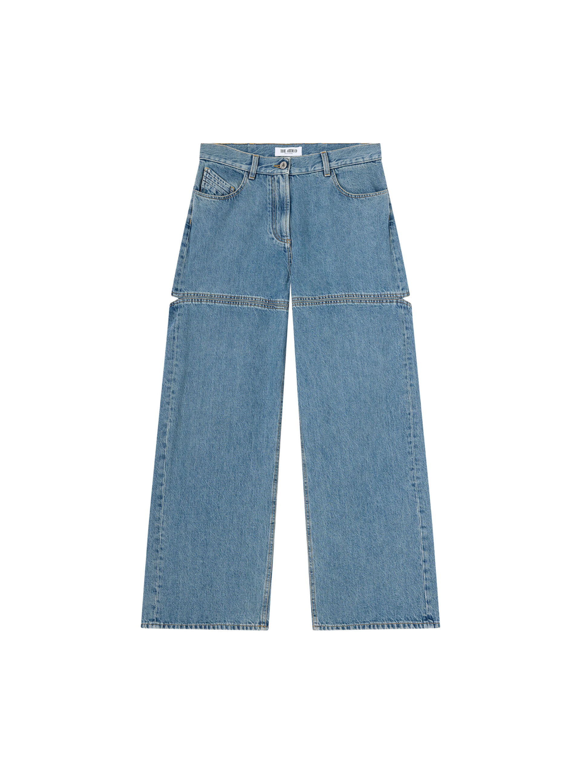 The Attico Sky Blue Long Pant - The Attico Pants - Designed by Gilda Ambrosio & Giorgia Tordini - Shop at Coveti The Attico Sky Blue Long Pant - The Attico Pants - Designed by Gilda Ambrosio & Giorgia Tordini - Shop at Coveti