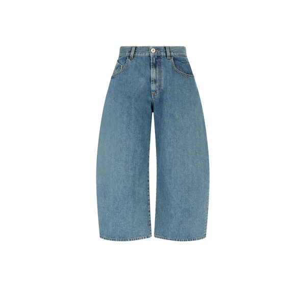 The Attico Sky Blue Long Pant