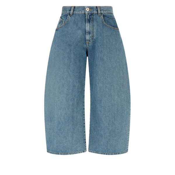 The Attico Sky Blue Long Pant - The Attico Pants - Designed by Gilda Ambrosio & Giorgia Tordini - Shop at Coveti